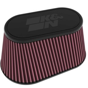 K&N RU-5297 Universal Air Filter with rubber flanges