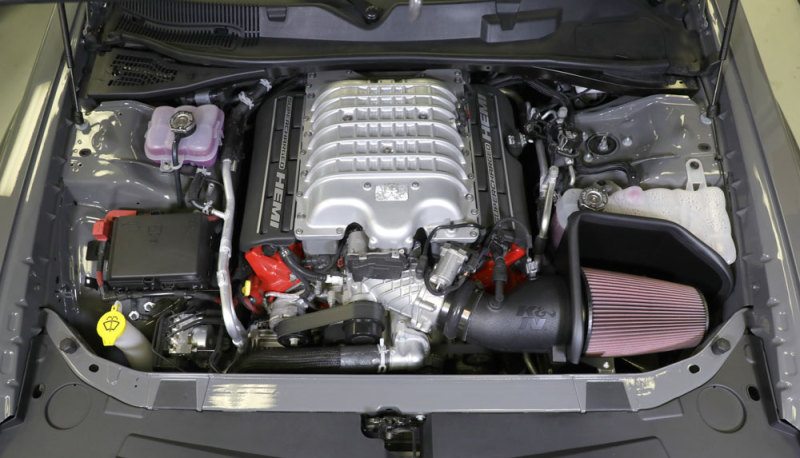 Custom heat shield for K&N Filters air intake system