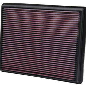 K&N 33-2129 High-Flow Air Filter with layered cotton media