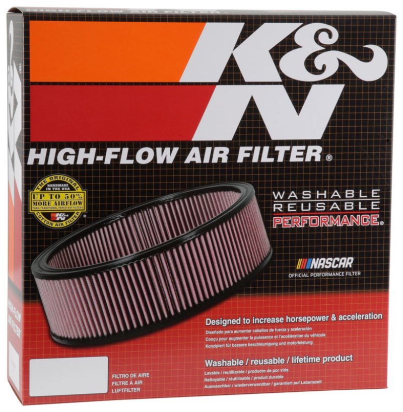 K&N E-2865 High-Flow Air Filter - Washable & Reusable - Image 5