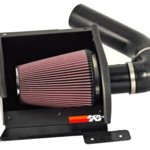 K&N Filters 77-2570KTK Cold Air Intake System with aluminum intake tube