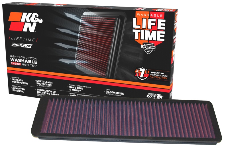 K&N 33-2011 High-Flow Air Filter - Washable & Reusable - Image 5