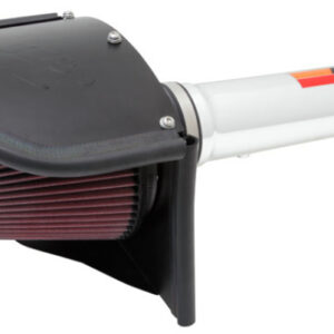 K&N Filters 77-1566KP cold air intake system with aluminum intake tube