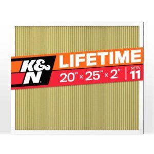 K&N HVC-22025 Washable and Reusable Air Filter