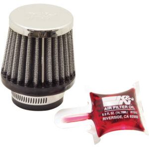 K&N Filters RC-0790 Universal Air Filter with pliable rubber flanges