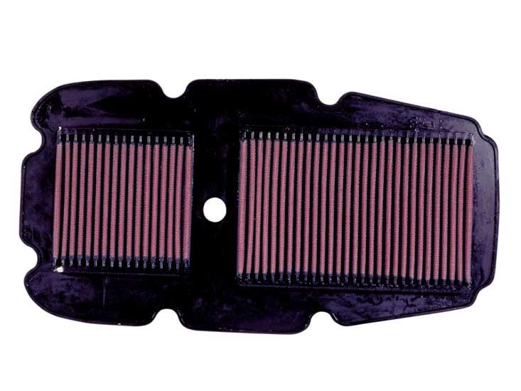 Washable and reusable K&N motorcycle air filter