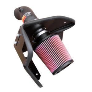 K&N Filters 57-1002 Air Intake System with high-density polyethylene tube