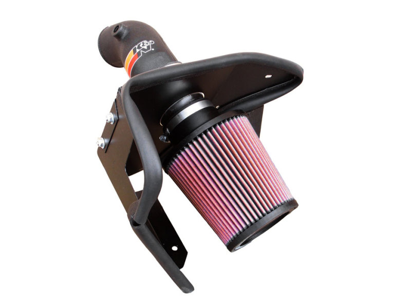 K&N Filters 57-1002 Air Intake System with high-density polyethylene tube
