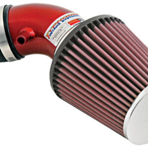 K&N 69-2020TR Typhoon air intake system with red powder-coat finish