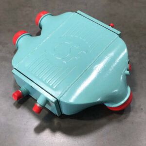 CSF 8082TFB Top Mount Charge-Air-Cooler in Tiffany Blue