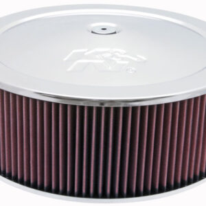 K&N Filters 60-1300 custom air cleaner assembly front view