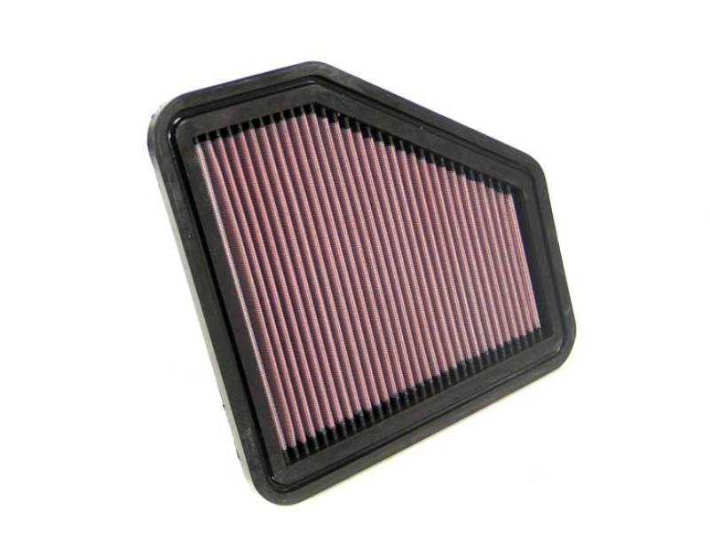 K&N 33-2326 High-Flow Air Filter with layered cotton media