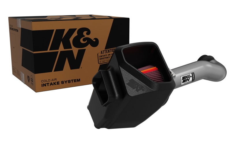 K&N Filters 70-3070 cold air intake in engine bay