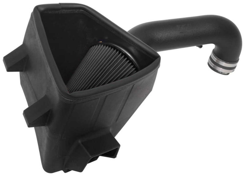 K&N 30-1578 DRYFLOW Air Intake System installed in a vehicle