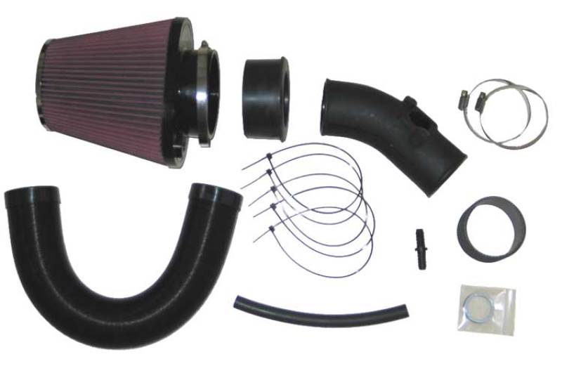 K&N 57-0615 57i Series Induction Kit with open-air filter design