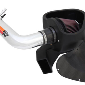 K&N Filters 69-3529TP cold air intake system with mandrel-bent aluminum tube