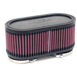 K&N Filters RU-2970 Universal Air Filter with rubber flanges
