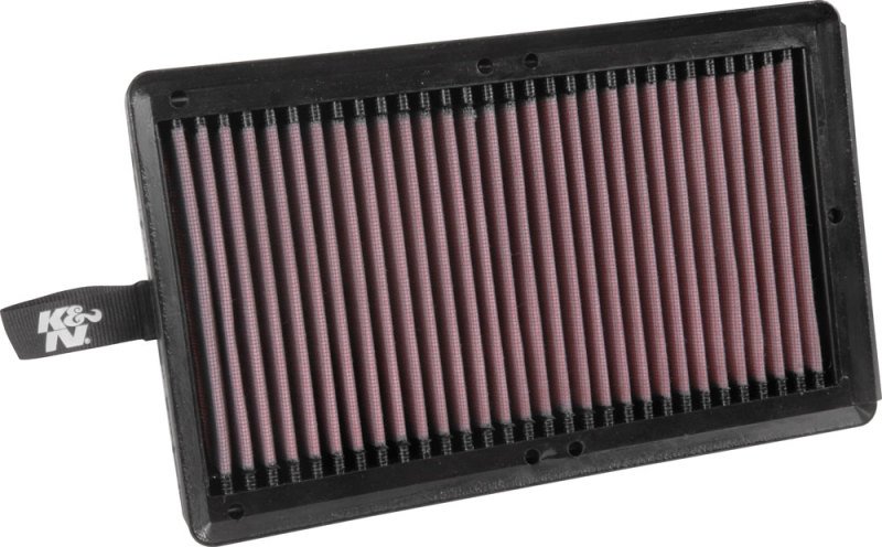 Layered oiled cotton media in K&N 33-3064 filter