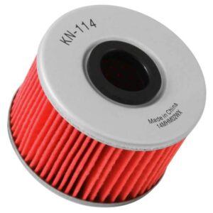K&N Filters KN-114 Premium Oil Filter for Powersports