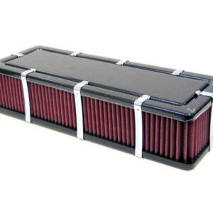 K&N 56-9188-1 Custom Air Filter Kit with carbon fiber look top