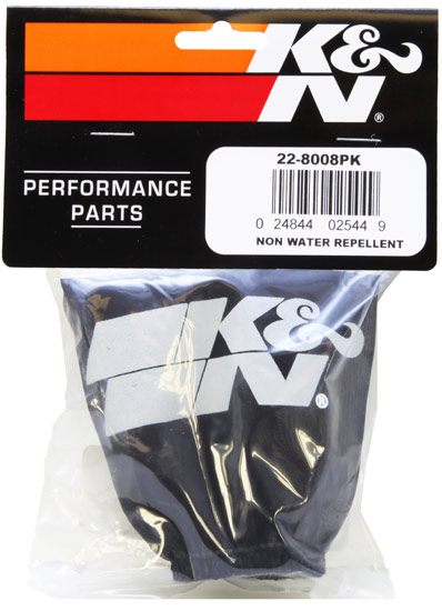Durable polyester K&N PreCharger filter wrap