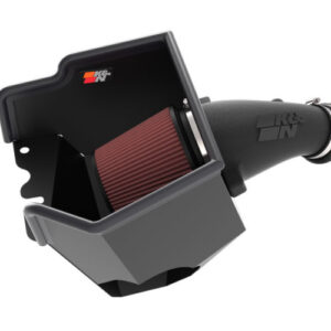 K&N Filters 63-1590 Air Intake System with high-density polyethylene tube