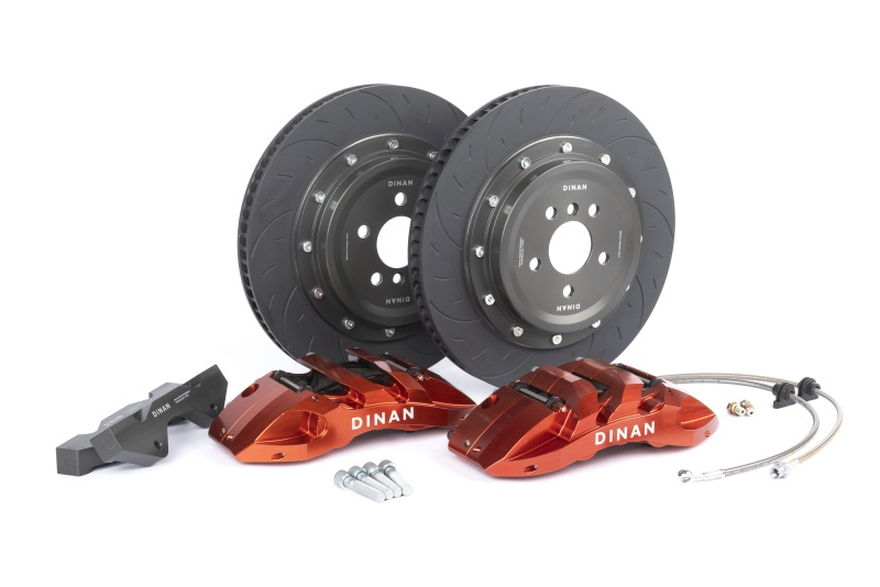 Dinan D290-1008-R Front Big Brake Kit components