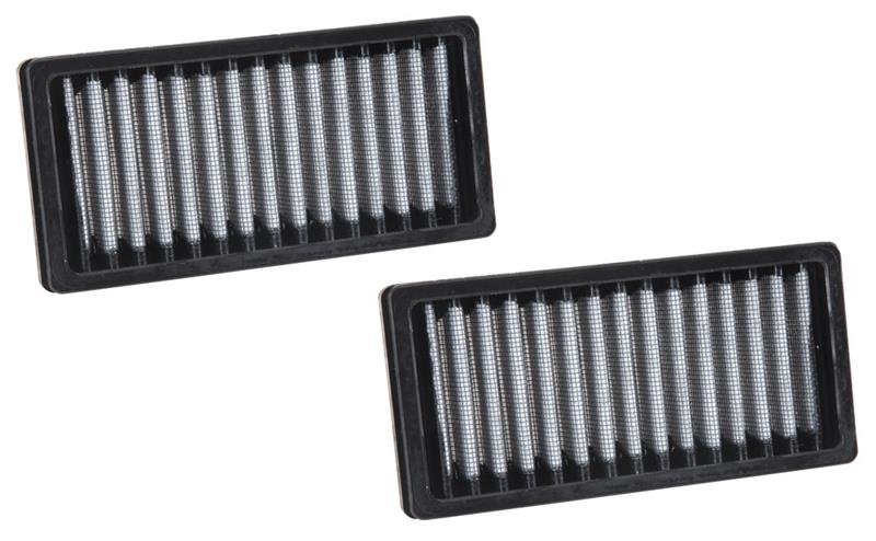 Close-up of K&N Filters VF1010 cabin air filter