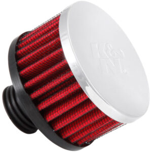 K&N Filters 62-1495 crankcase vent filter with chrome top