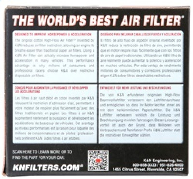 K&N RU-0600 Universal Air Filter - Image 7