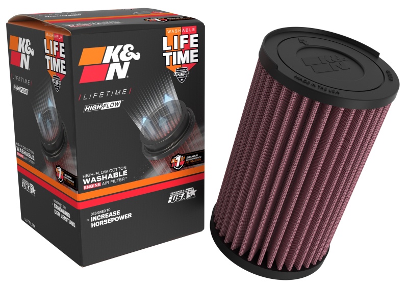High-performance air filter for improved airflow