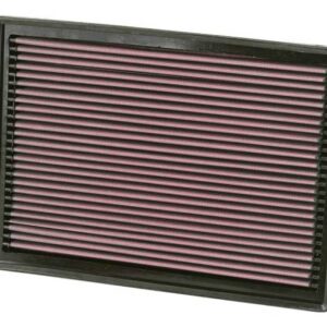 K&N 33-2391 High-Flow Air Filter with layered cotton media