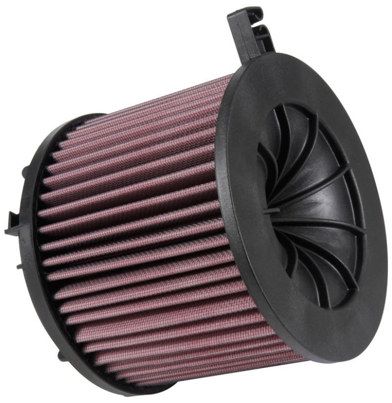 K&N E-0646 High-Flow Air Filter with layered cotton media