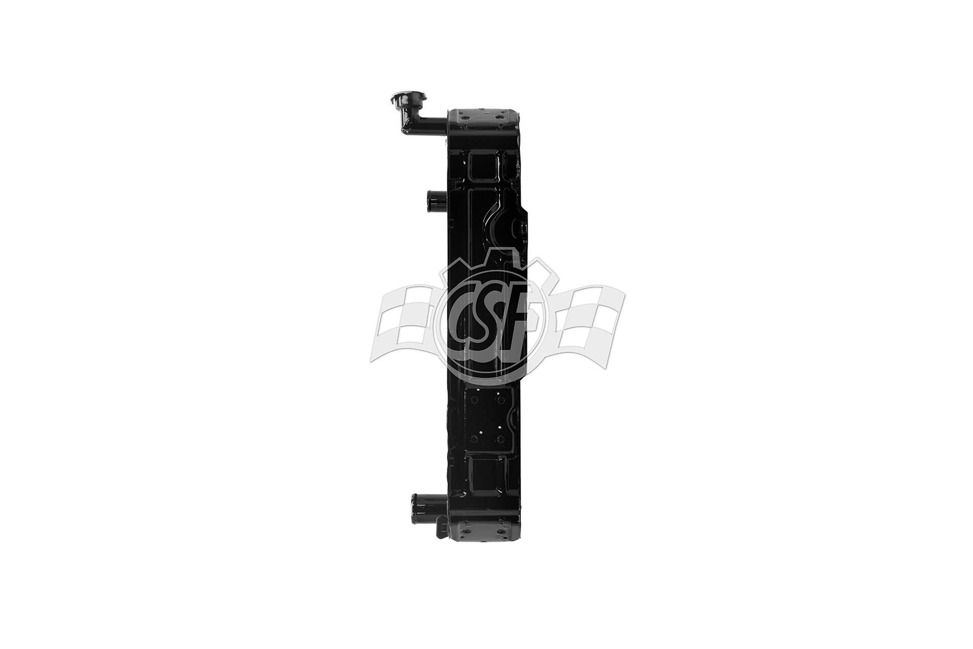 CSF 2708 radiator showcasing integrated metal core straps
