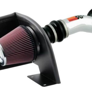 K&N Filters 77-3058KP cold air intake system with aluminum intake tube