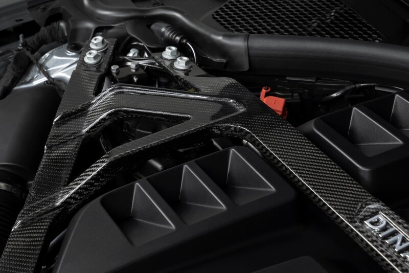 Dinan D180-0015 Gloss Carbon Fiber Strut Tower Brace - Image 8