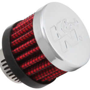 K&N Filters 62-2480 crankcase vent filter with chrome top