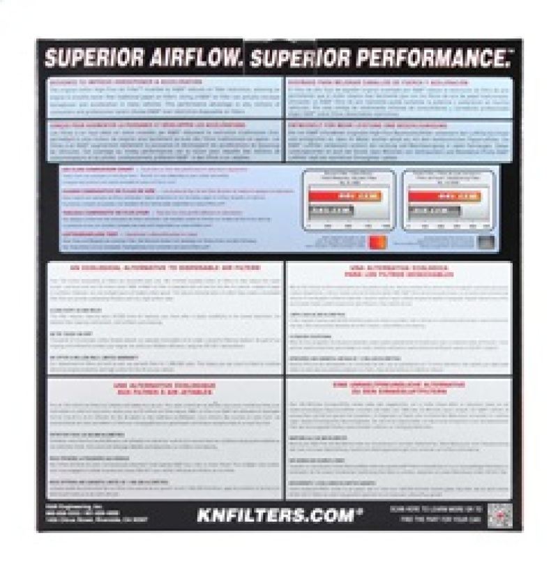 K&N Filters E-3504 High-Flow Air Filter - Image 5