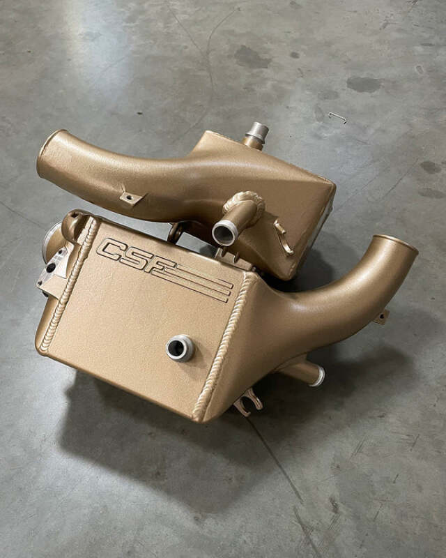 CSF 8315BG Charge-Air-Cooler in Bismark Gold finish