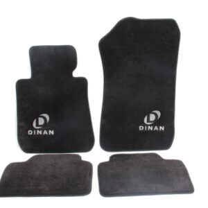 Dinan D701-DNBW2308-4C-BLK Signature Floor Mats in Black