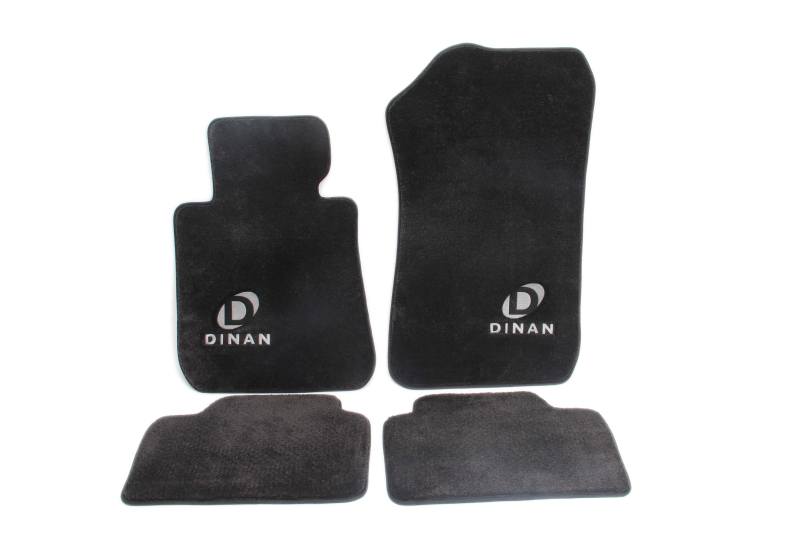 Dinan D701-DNBW2711-4C-BLK Signature Floor Mats for enhanced interior protection