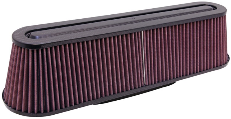 K&N Filters RP-5161 Universal Air Filter with carbon fiber top