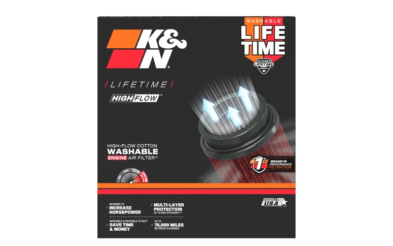 K&N Filters RU-5343 Universal Air Filter - Image 5