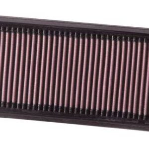 K&N 33-2386 High-Flow Air Filter - Washable and Reusable