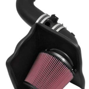 K&N Filters 63-3087 Air Intake System with high-density polyethylene tube