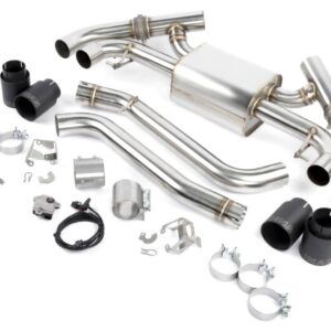 Dinan D660-0098-BLK Valved Axle-Back Exhaust system