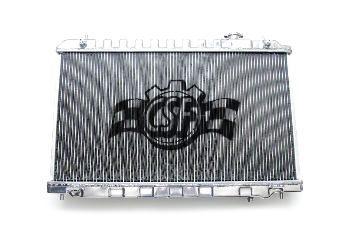 Multi-louvered fins of CSF Radiator 3329 for airflow optimization