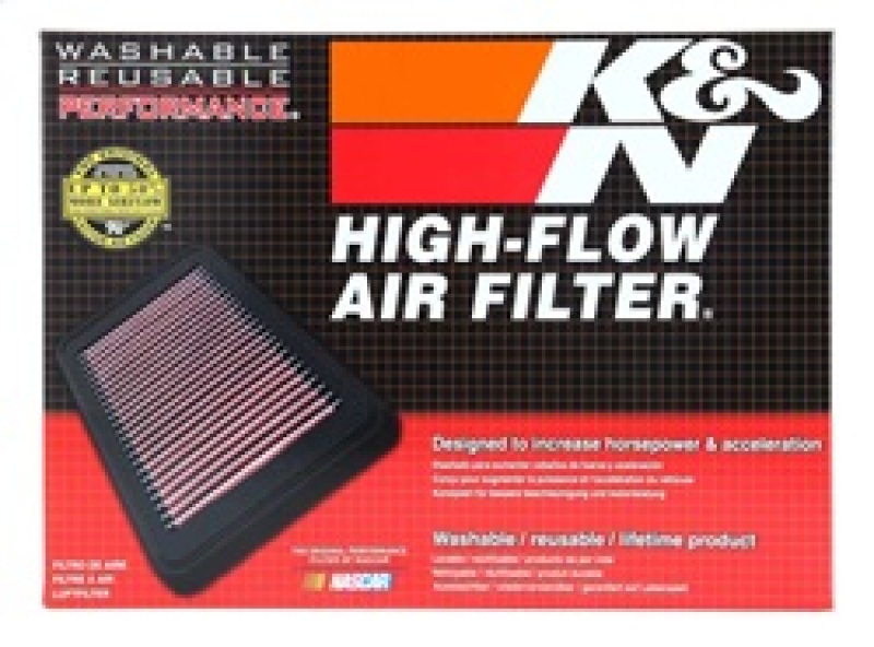 K&N 33-2407 air filter close-up view
