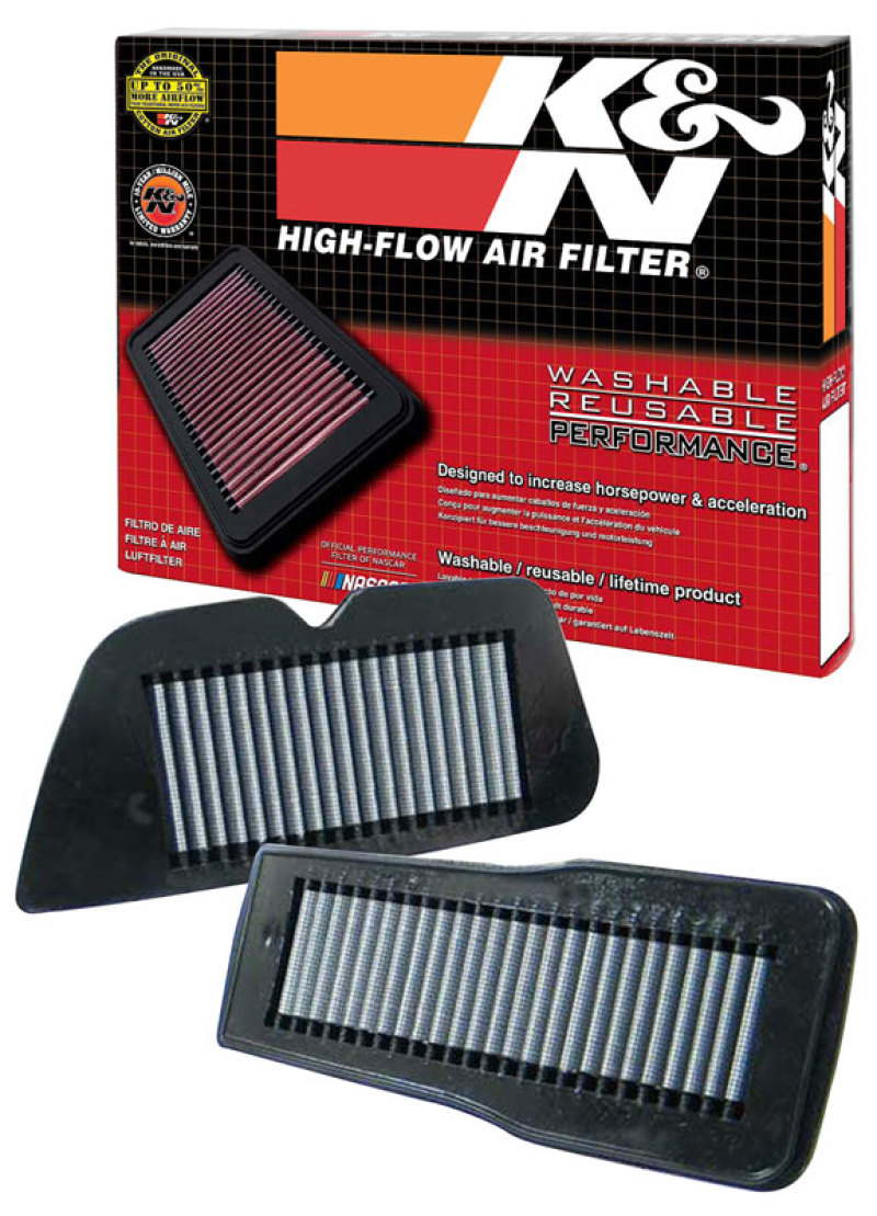 K&N SU-1487 High-Flow Air Filter for Motorcycles - Image 7