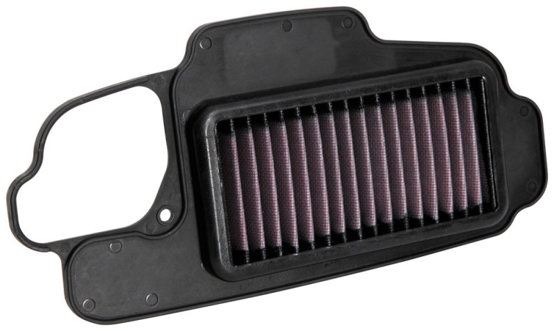 Close-up of K&N HA-1219 air filter construction